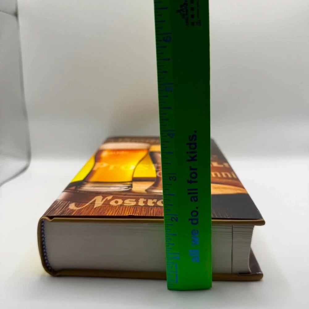 Secret Storage Book Extra Large Beer Themed Safe Hangover Cures  Retails $50 NLA